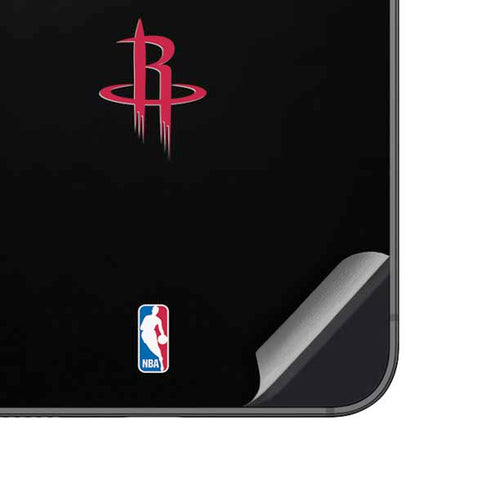 NBA Houston Rockets Standard - Black Galaxy A14 5G Skin