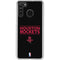 NBA Houston Rockets Standard - Black Galaxy A21 Clear Case