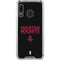 NBA Houston Rockets Standard - Black Galaxy A30 Clear Case