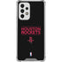 NBA Houston Rockets Standard - Black Galaxy A33 5G Clear Case