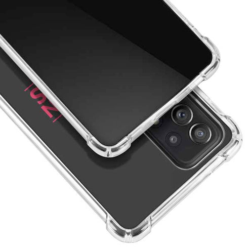 NBA Houston Rockets Standard - Black Galaxy A52 5G Clear Case