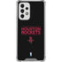NBA Houston Rockets Standard - Black Galaxy A53 5G Clear Case