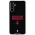 NBA Houston Rockets Standard - Black Galaxy A54 5G Clear Case