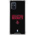 NBA Houston Rockets Standard - Black Galaxy A71 5G Clear Case
