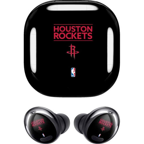 NBA Houston Rockets Standard - Black Galaxy Buds Pro Skin