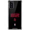 NBA Houston Rockets Standard - Black Galaxy Note20 5G Clear Case