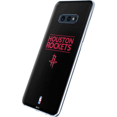 NBA Houston Rockets Standard - Black Galaxy S10e Skin