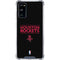 NBA Houston Rockets Standard - Black Galaxy S20 FE Clear Case