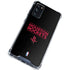 NBA Houston Rockets Standard - Black Galaxy S20 FE Clear Case
