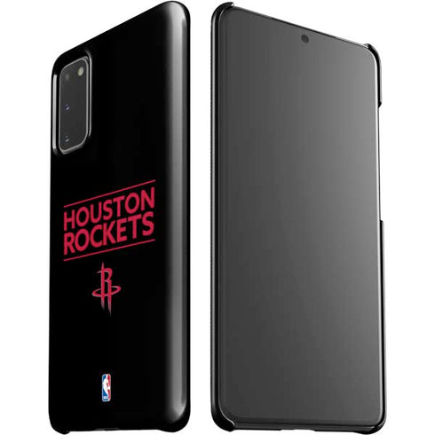 NBA Houston Rockets Standard - Black Galaxy S20 Lite Case