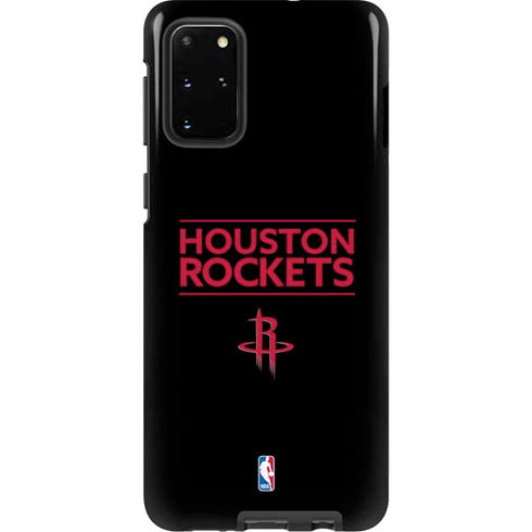 NBA Houston Rockets Standard - Black Galaxy S20 Plus Pro Case