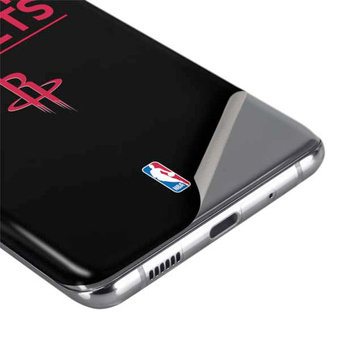 NBA Houston Rockets Standard - Black Galaxy S20 Plus Skin