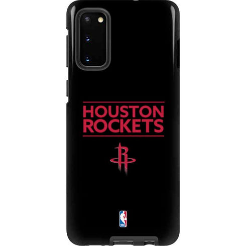 NBA Houston Rockets Standard - Black Galaxy S20 Pro Case