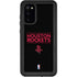 NBA Houston Rockets Standard - Black Galaxy S20 Waterproof Case