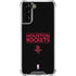 NBA Houston Rockets Standard - Black Galaxy S21 FE Clear Case