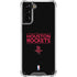 NBA Houston Rockets Standard - Black Galaxy S21 Plus 5G Clear Case