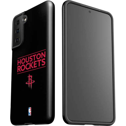 NBA Houston Rockets Standard - Black Galaxy S21 Plus 5G Pro Case