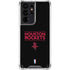 NBA Houston Rockets Standard - Black Galaxy S21 Ultra 5G Clear Case