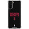 NBA Houston Rockets Standard - Black Galaxy S22 Plus Clear Case