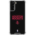 NBA Houston Rockets Standard - Black Galaxy S22 Plus Clear Case
