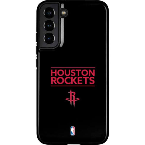 NBA Houston Rockets Standard - Black Galaxy S22 Plus Pro Case