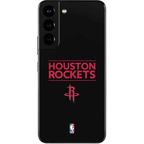 NBA Houston Rockets Standard - Black Galaxy S22 Skin