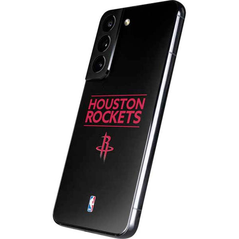 NBA Houston Rockets Standard - Black Galaxy S22 Skin