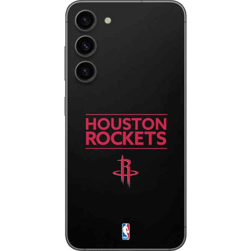 NBA Houston Rockets Standard - Black Galaxy S23 Plus Skin