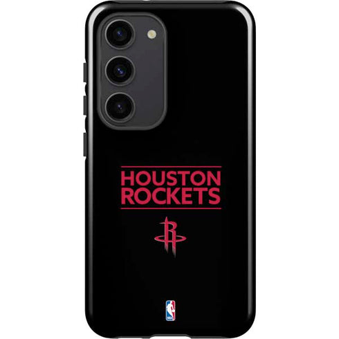 NBA Houston Rockets Standard - Black Galaxy S23 Pro Case