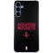 NBA Houston Rockets Standard - Black Galaxy S24 Clear Case