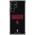 NBA Houston Rockets Standard - Black Galaxy S24 Ultra Clear Case