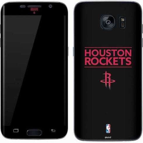 NBA Houston Rockets Standard - Black Galaxy S7 Skin