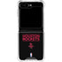 NBA Houston Rockets Standard - Black Galaxy Z Flip5 5G Clear Case