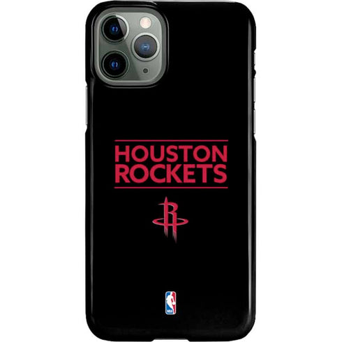 NBA Houston Rockets Standard - Black iPhone 11 Pro Lite Case