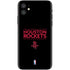 NBA Houston Rockets Standard - Black iPhone 11 Skin