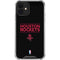 NBA Houston Rockets Standard - Black iPhone 12 Clear Case