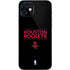 NBA Houston Rockets Standard - Black iPhone 12 Mini Skin