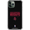 NBA Houston Rockets Standard - Black iPhone 12 Pro Clear Case