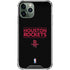 NBA Houston Rockets Standard - Black iPhone 12 Pro Clear Case