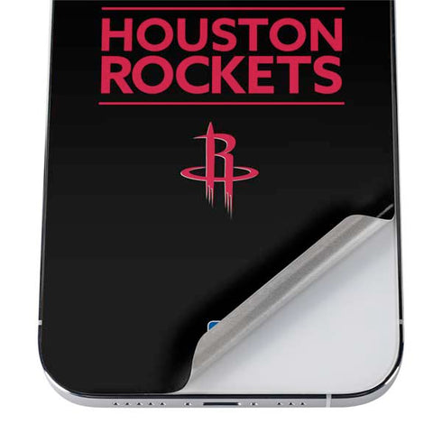 NBA Houston Rockets Standard - Black iPhone 12 Pro Max Skin