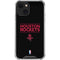NBA Houston Rockets Standard - Black iPhone 13 Mini Clear Case