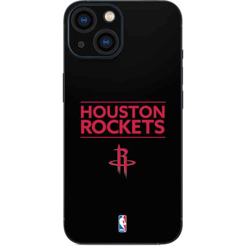 NBA Houston Rockets Standard - Black iPhone 13 Mini Skin