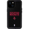 NBA Houston Rockets Standard - Black iPhone 13 Mini Waterproof Case