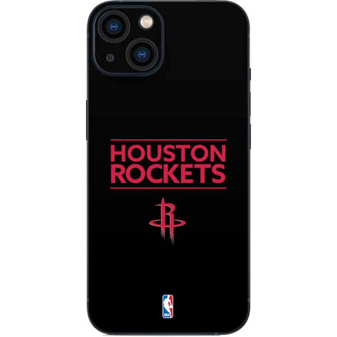 NBA Houston Rockets Standard - Black iPhone 13 Skin
