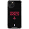 NBA Houston Rockets Standard - Black iPhone 14 Clear Case