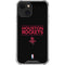 NBA Houston Rockets Standard - Black iPhone 15 Plus Clear Case