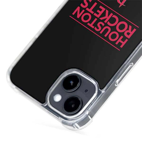 NBA Houston Rockets Standard - Black iPhone 15 Plus MagSafe Case