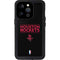 NBA Houston Rockets Standard - Black iPhone 14 Pro Waterproof Case