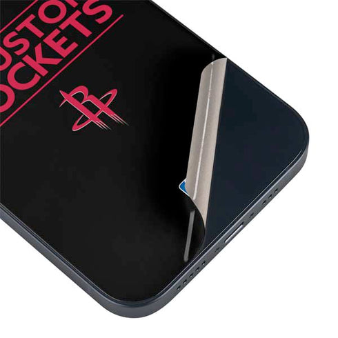 NBA Houston Rockets Standard - Black iPhone 14 Skin