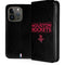 NBA Houston Rockets Standard - Black iPhone 15 Pro Folio Case